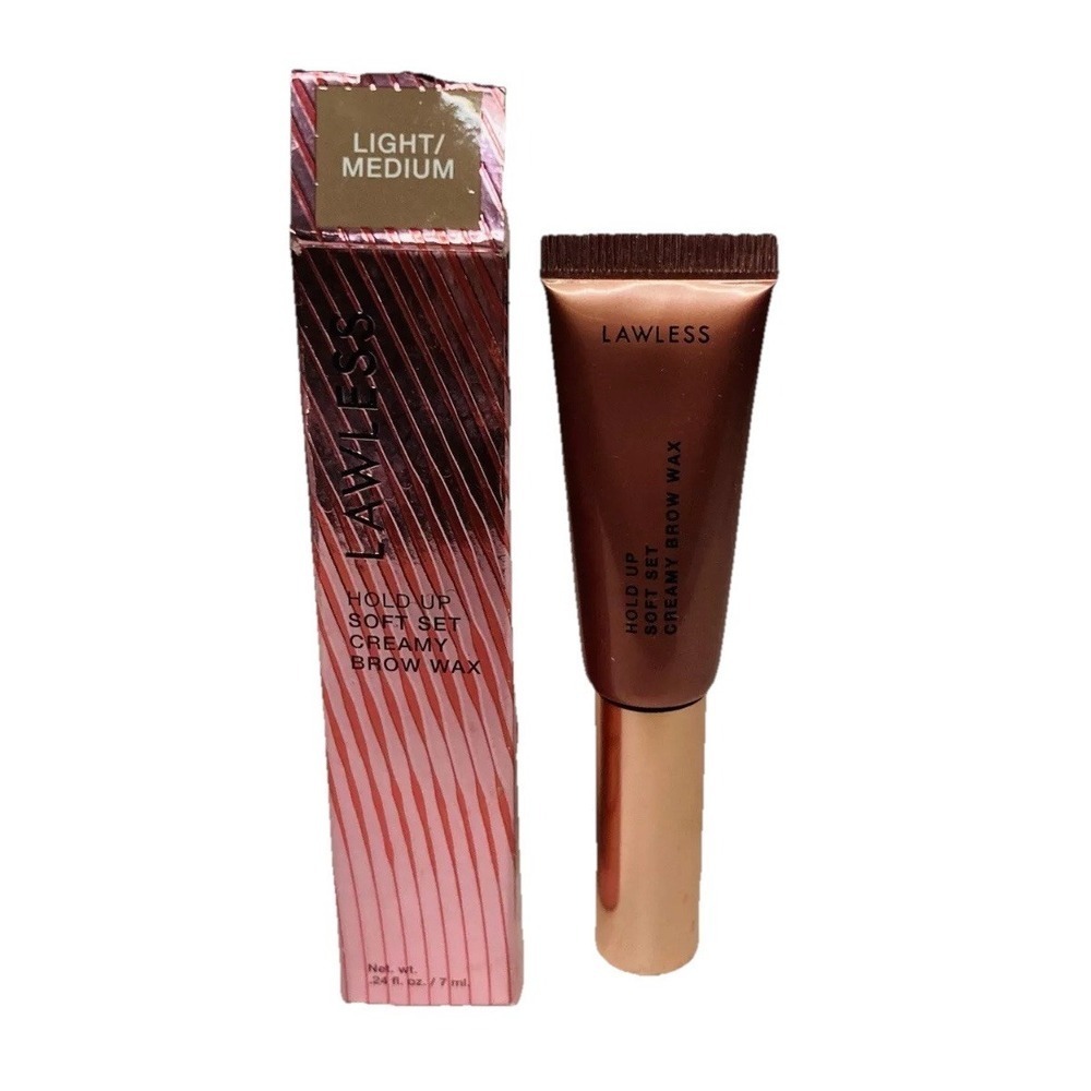 Lawless Beauty Hold Up Soft Set Creamy Brow Wax - Light / Medium - NIB - Picture 2 of 2